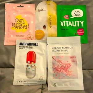 5 Pack Sheet Masks